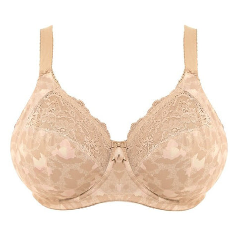 Elomi Women's Morgan Banded Underwire Stretch Lace Bra white 42G for sale  online