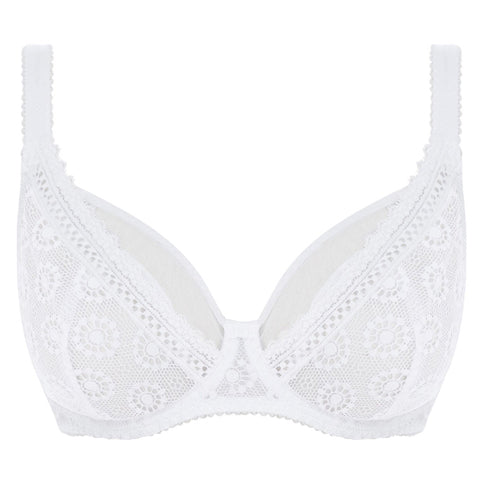 Freya Women's Love Note Longline Underwire Bralette, White, 32C : :  Clothing, Shoes & Accessories