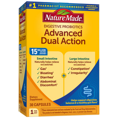 Nature Made® Digestive Probiotics Dual Action Capsules