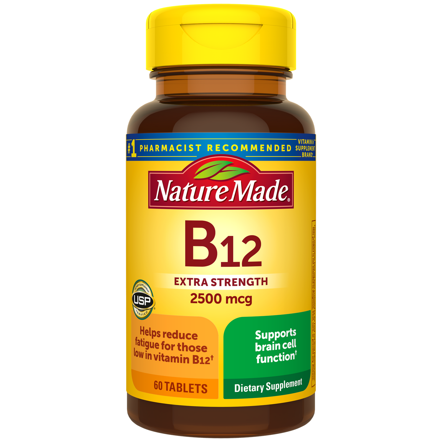 Vitamin B12 2500 Mcg Tablets Convert Food Into Energy Nature Made®