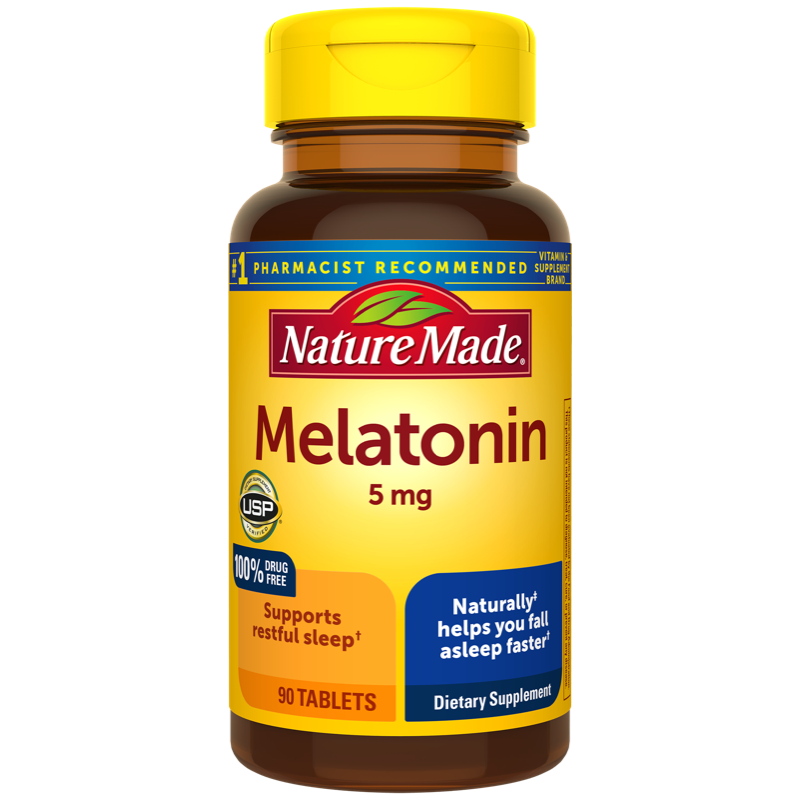 Nature Made Melatonin 5 mg Tablets