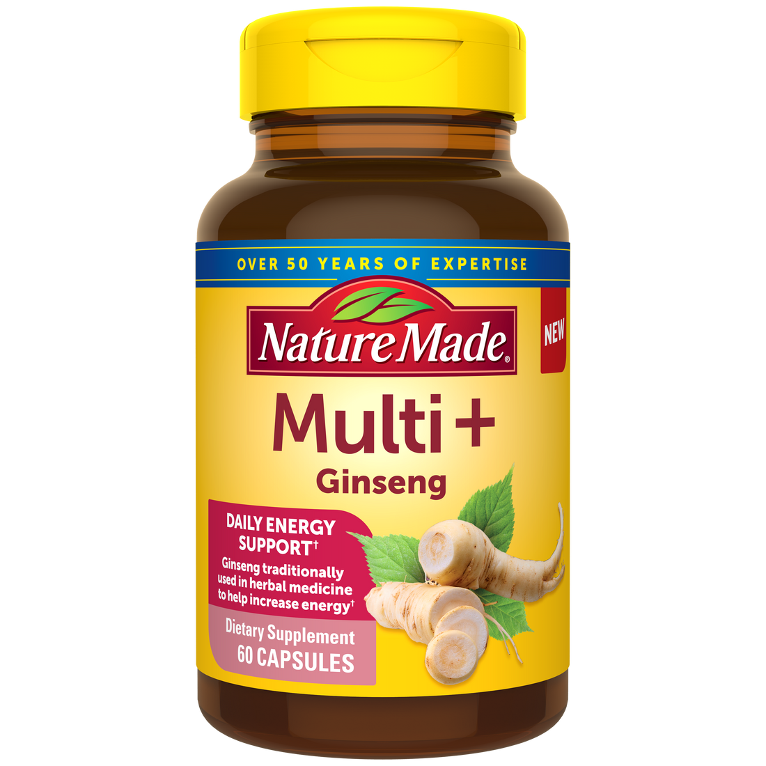 Nature Made Multi + Ginseng Capsules