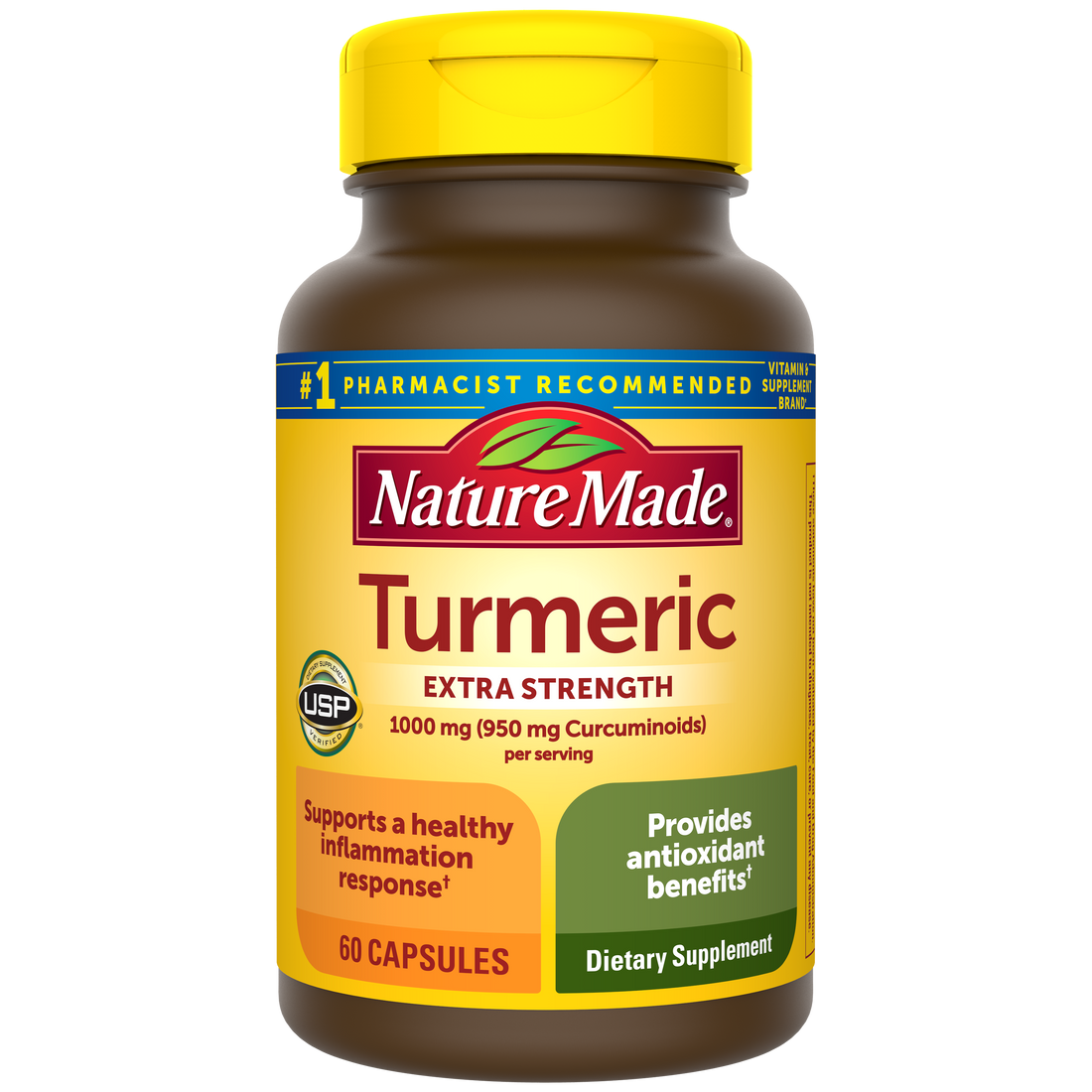 Nature Made Turmeric Extra Strength 1000 mg Capsules