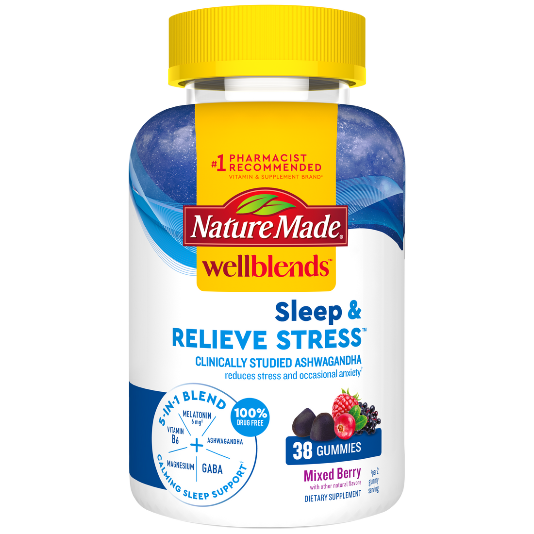 Nature Made Wellblends? Sleep & Relieve Stress? Gummies