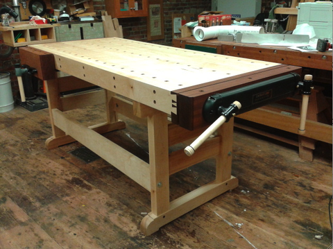 Custom woodworking benches