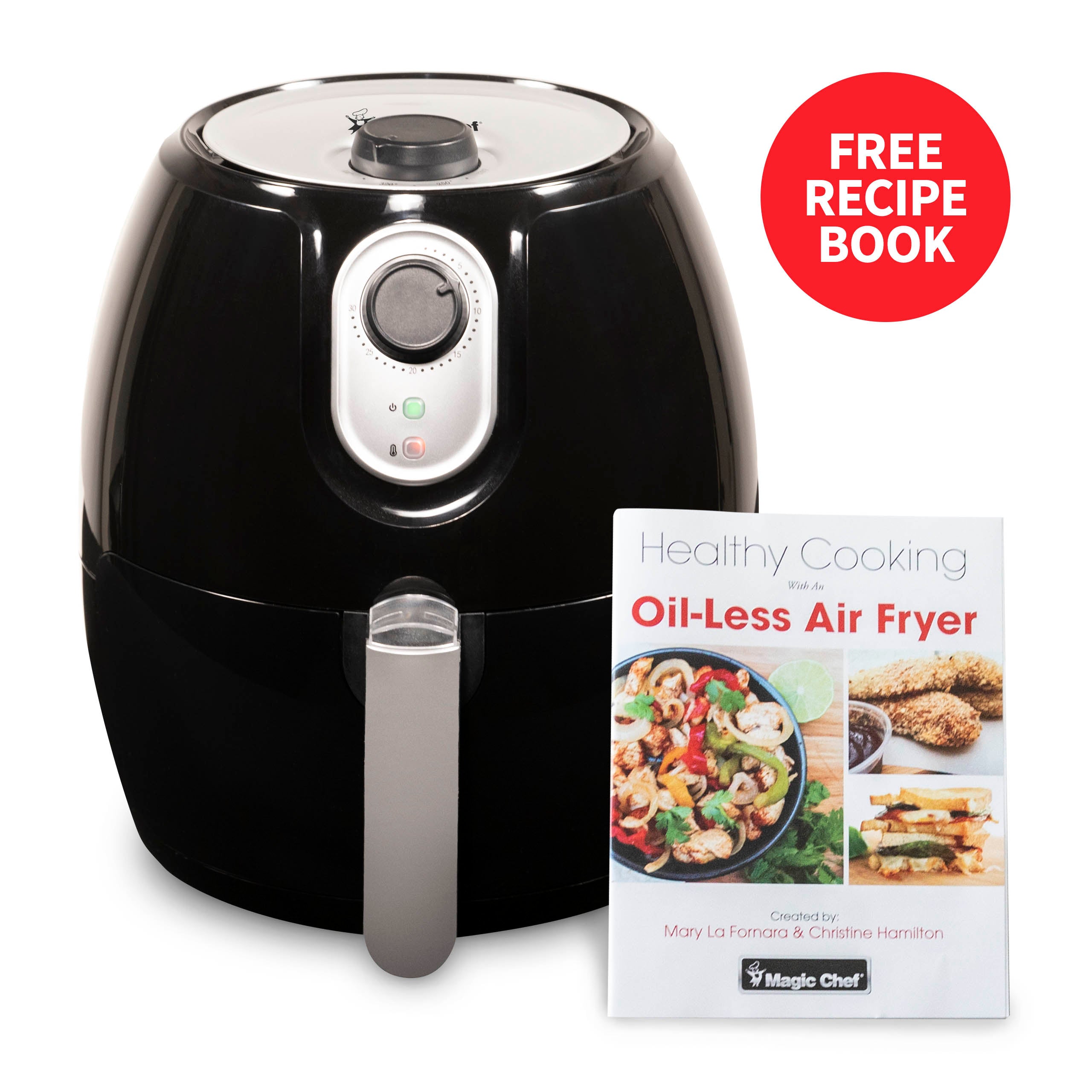 Magic Chef Snack Sized Compact Manual Air Fryer Newair