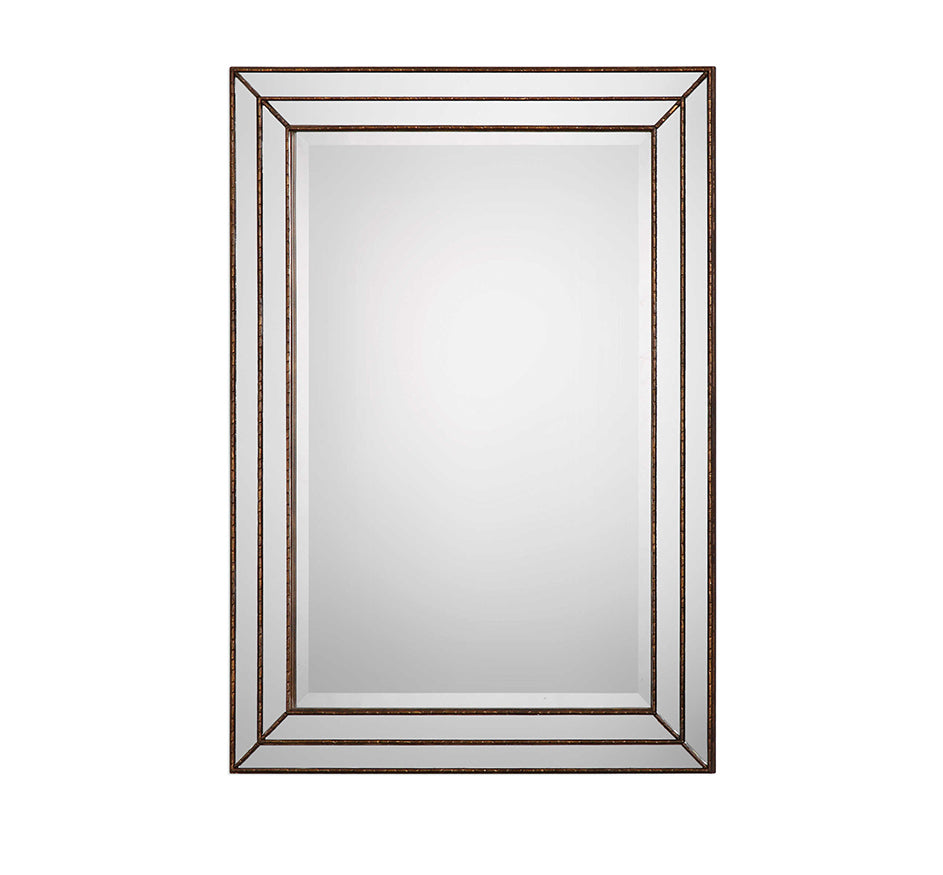 Mirrored Edge Mirror – Material Possessions