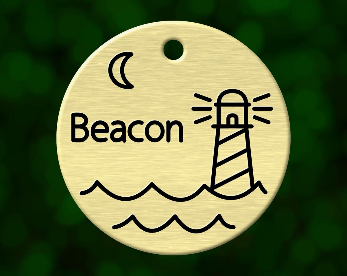 Lighthouse (Round ID Tag)