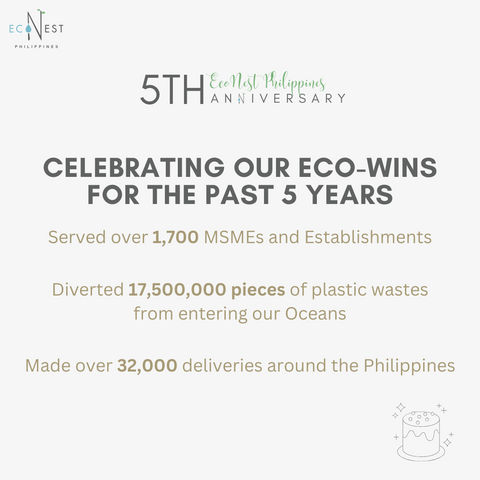 Together, we have diverted plastics from entering our soils and seas!