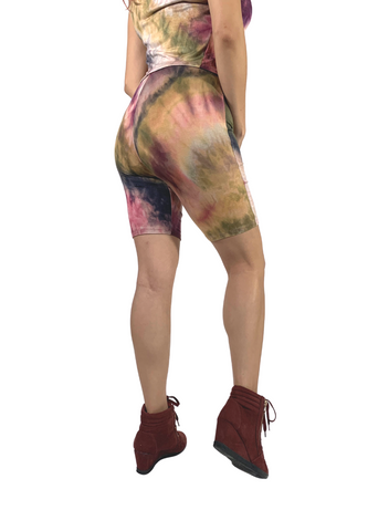 Tie Dye Biker Shorts