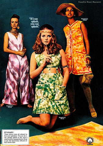 Tie Dye Fashion 70's