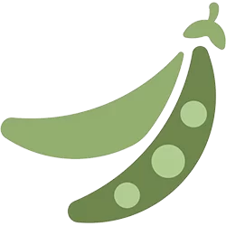 Soy bean icon for vegan jerky protein