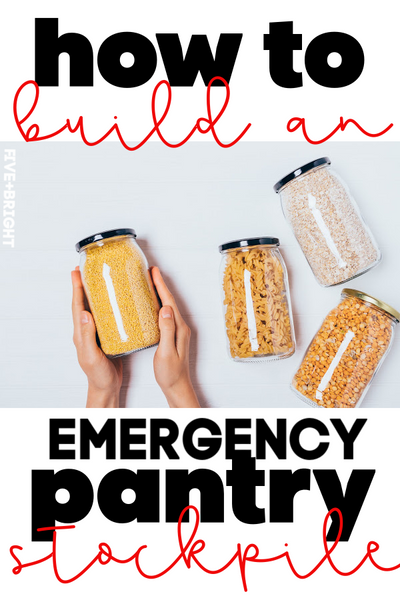 How to Build an Emergency Pantry Stockpile