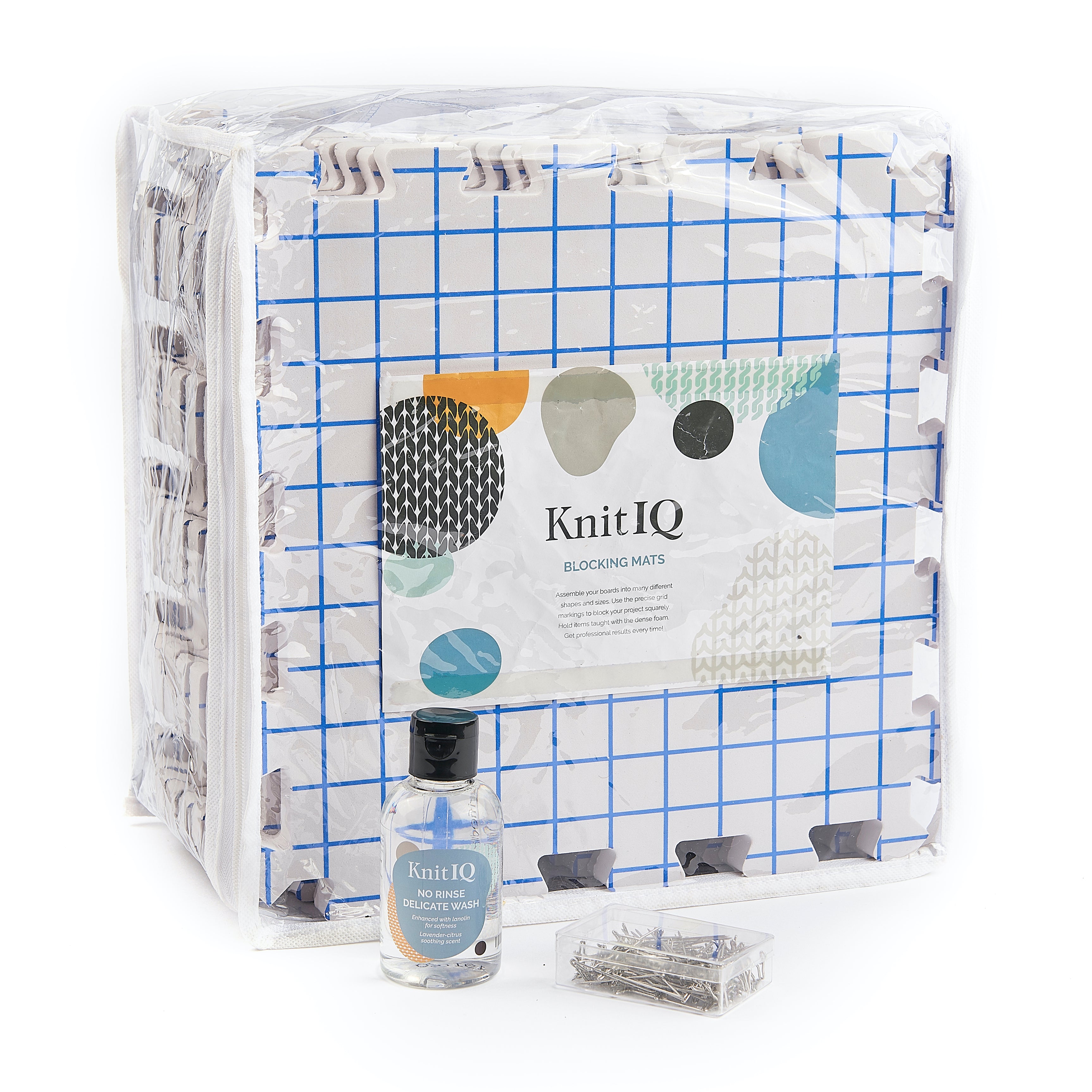 KnitIQ Extra Thick Blocking Boards with Centimetre Grids – KnitIQ