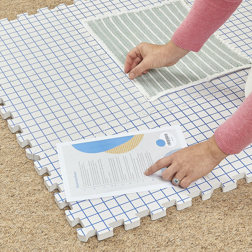 KnitIQ DoubleSided Blocking Boards with Inch & Centimetre Grids