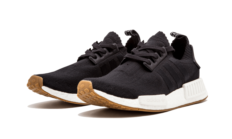 NMD R1 PRIMEKNIT GUM PACK in BLACK 