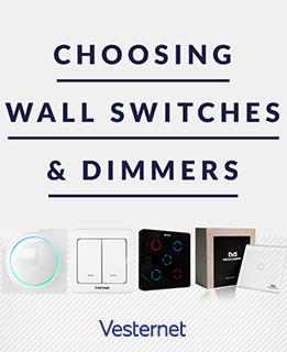 Valg af Z-Wave & Zigbee Wall Switches & Dimmers