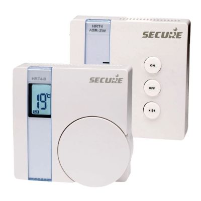 Set di termostato e ricevitore a parete sicura a Wave Z-Wave - Gen5 