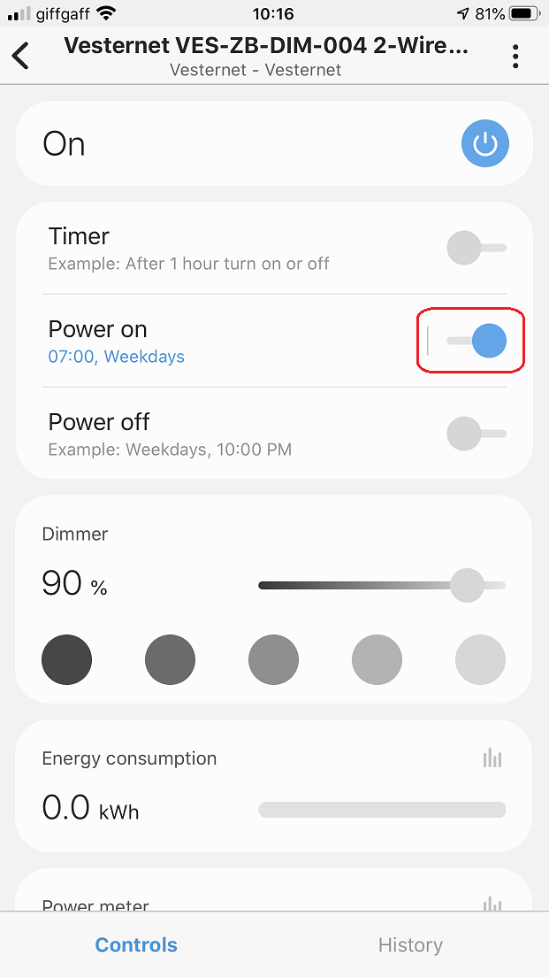 VES-ZB-DIM-004 2-Wire Capable Dimmer In SmartThings | Vesternet