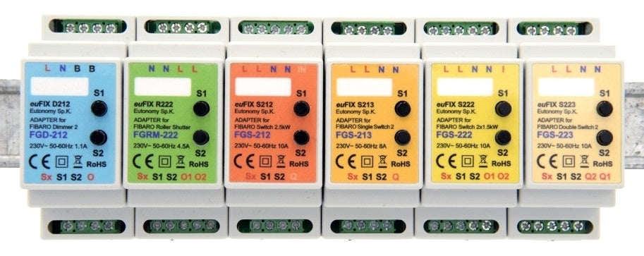 Eutonomy euFIX DIN-Schienen-Adapter