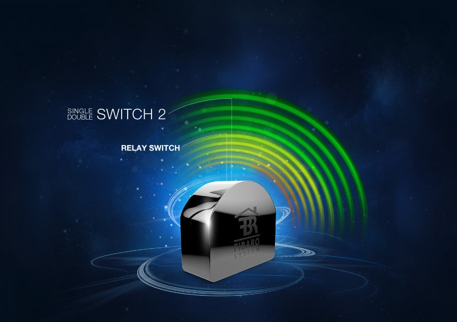 FIBARO - Double Relay Switch Z-Wave+ FGS-224 (FIBARO Double Smart