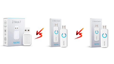 Z-Stick version comparisons