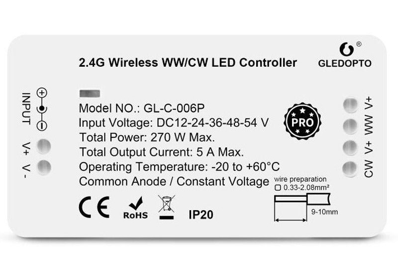 ildsted permeabilitet strubehoved Zigbee Controller For CCT LED Strip — Vesternet