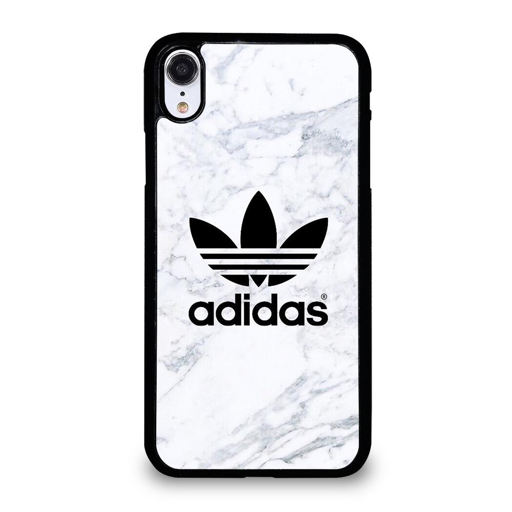 white adidas phone case