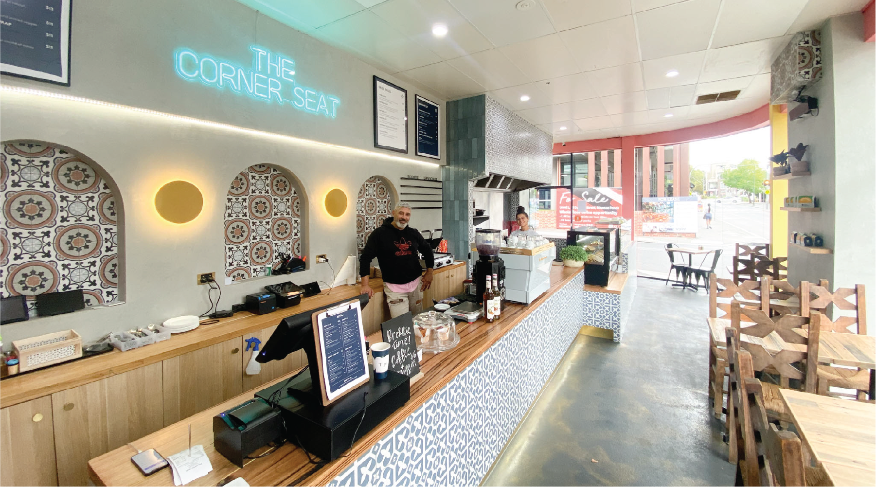 The Corner Seat cafe in Moonee Ponds