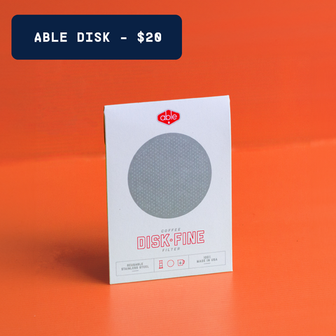 Able Disk Reusable aeropress filter