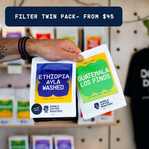 Filter Twin Pack gift bundle for coffee lovers