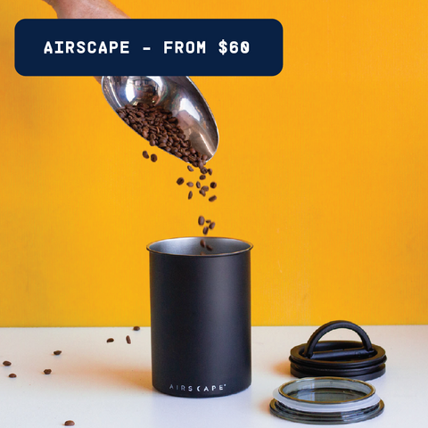 Airscape coffee storage container