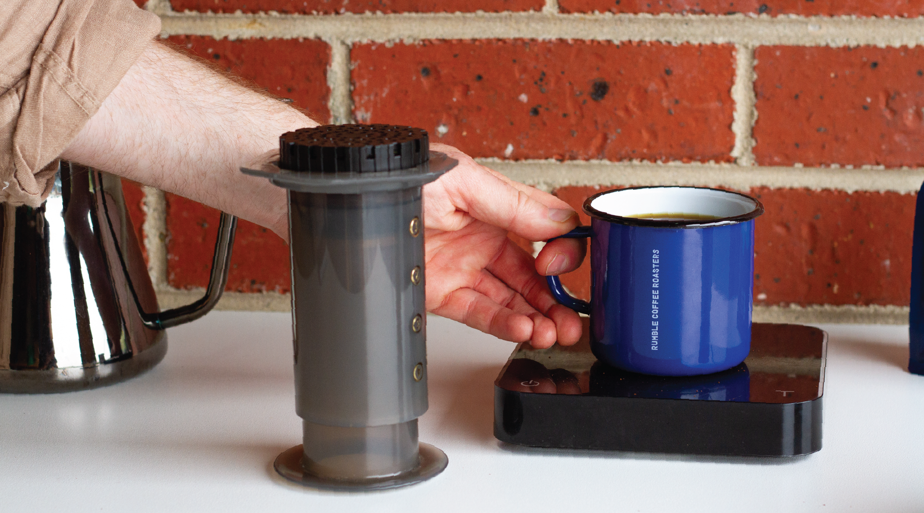 Filter Coffee made using an Aeropress