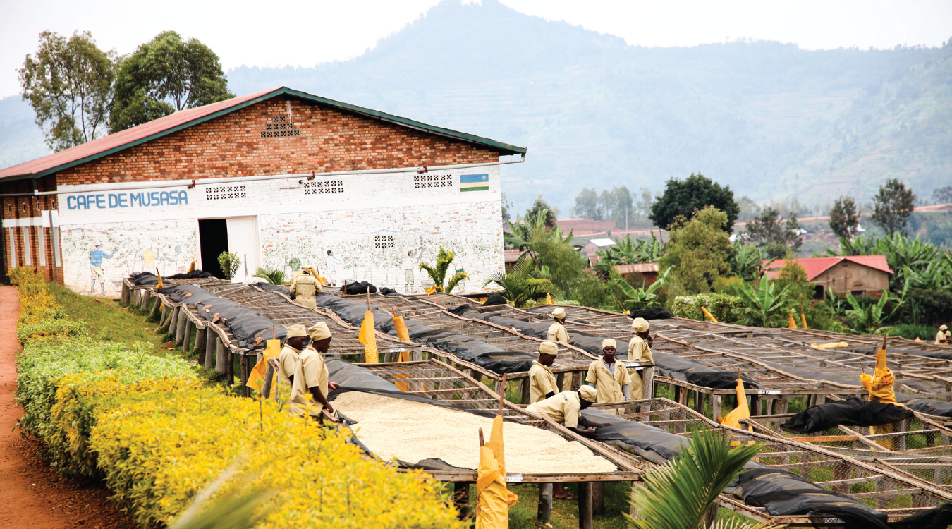 Dukunde Rawa Processing facility in Ruli, Rwanda. 