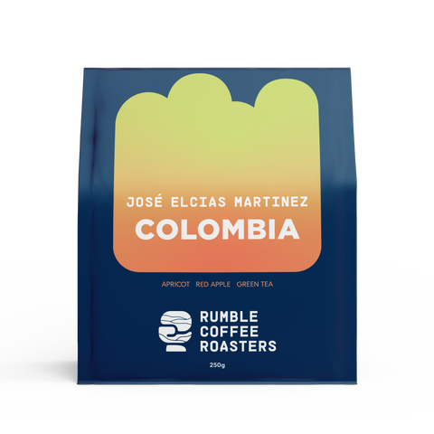 Single origin from Colombian coffee producer Jose Elcias Martinez, by Rumble Coffee