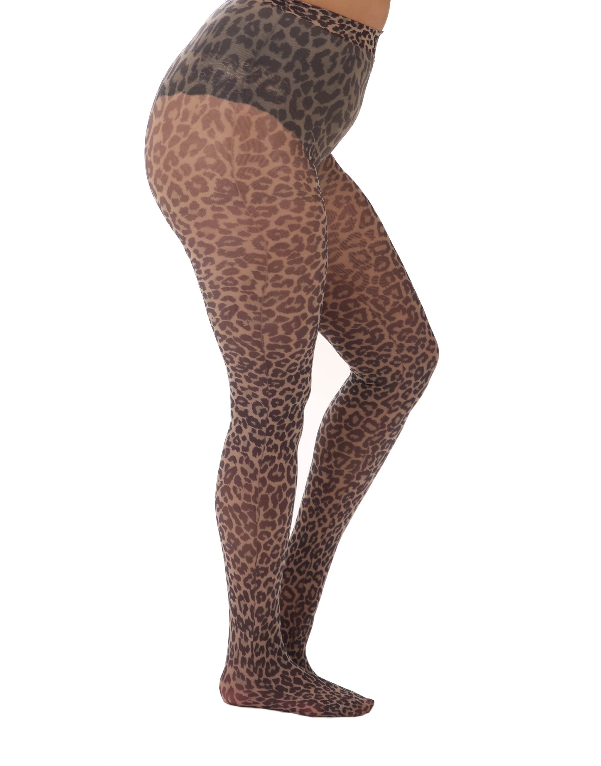 Fishnet Tights With Knitted Bow and Diamantes - Pamela Mann