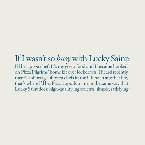 Lucky Saint's founder