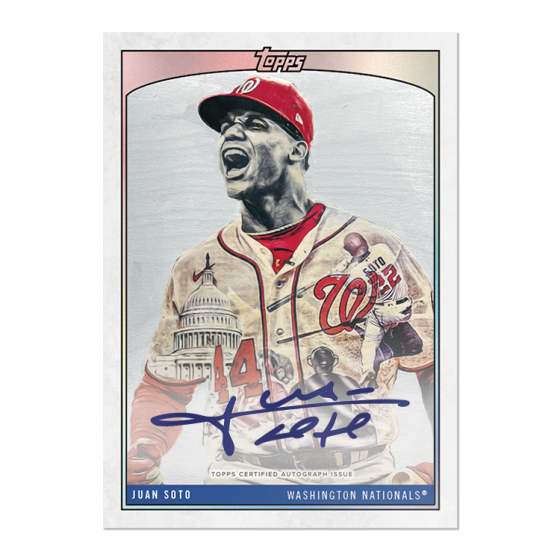 Topps Now Juan Soto Auto 99枚限定 - その他