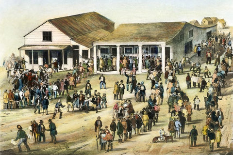 Post Office San Francisco 1849 Gold Rush