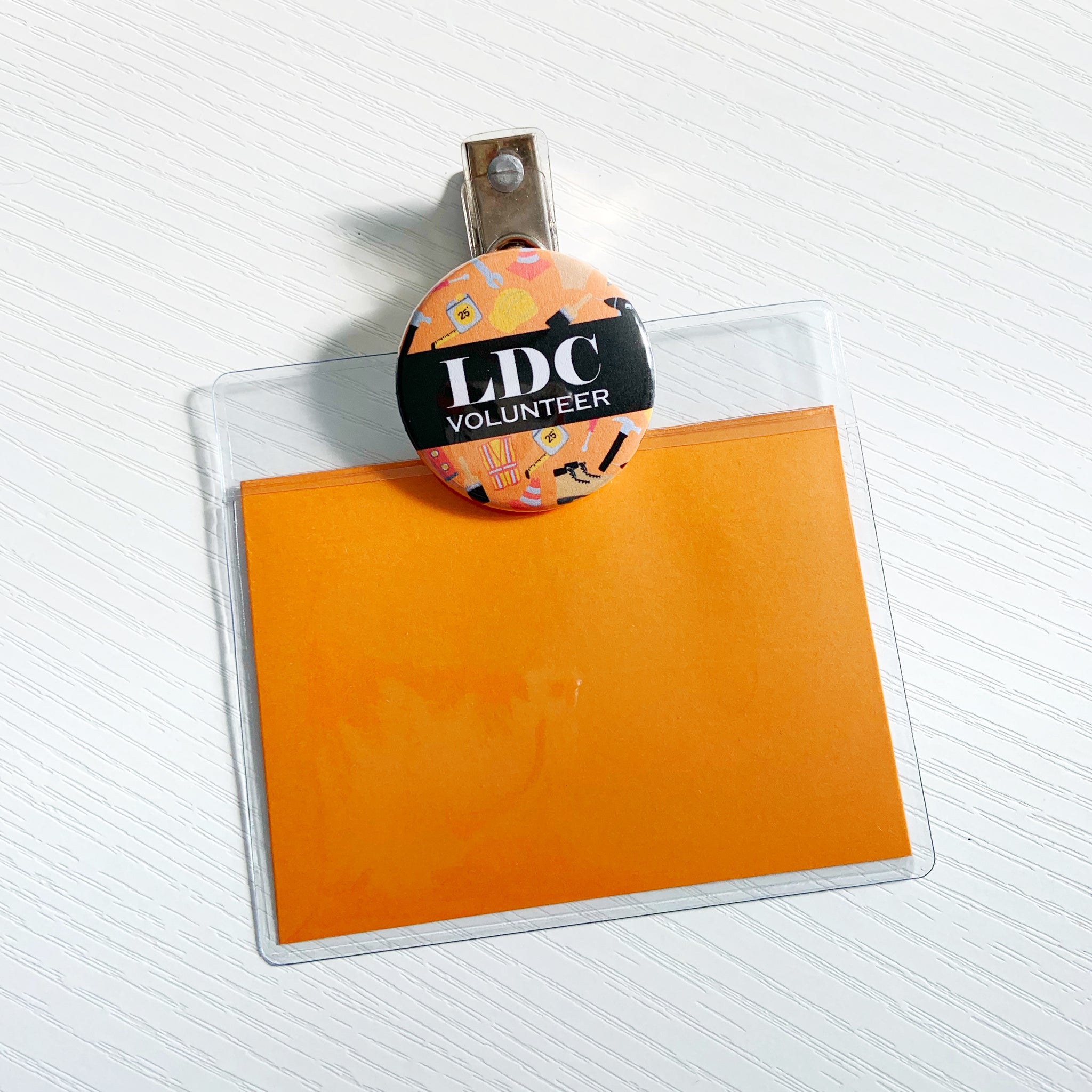 LDC or DRC Badge Holder JW - Olive Branch Design Studio
