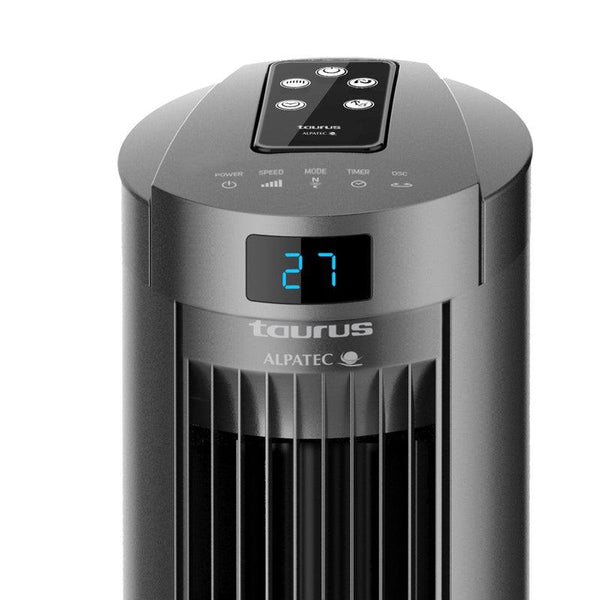 Taurus Fan Turbo Tower Plastic Grey 74cm 45w Babel Rc Zalemart