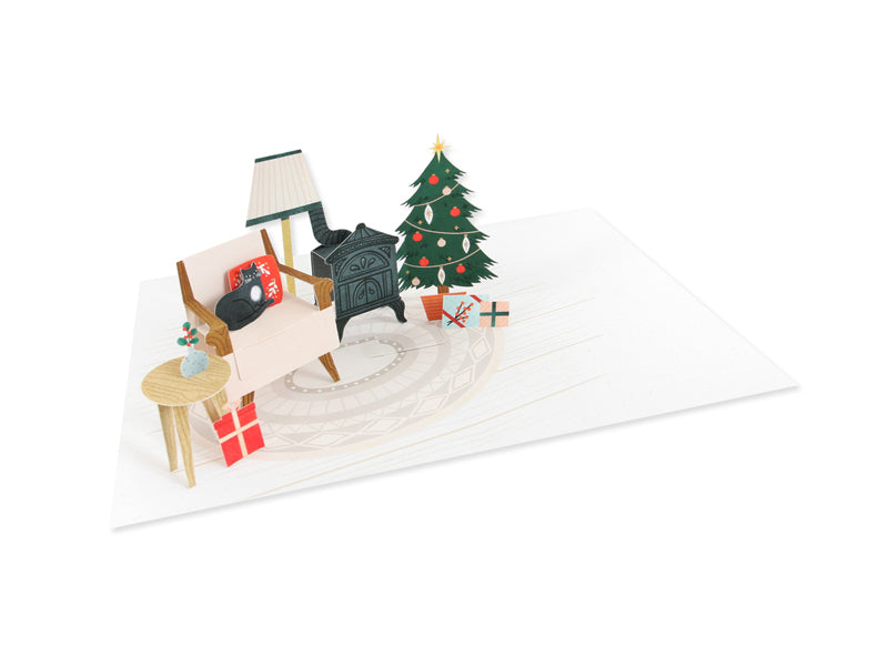 Cozy Dwelling 3D Layered Greeting Card