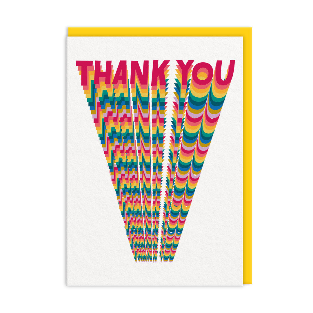 Thank you Repeat Greeting Card