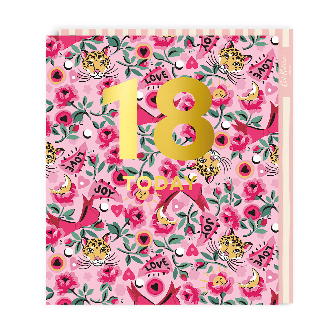 Cath Kidston 18th Birthday Card