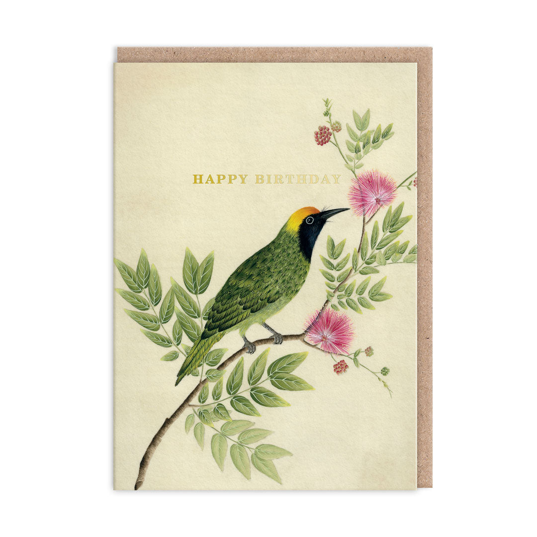 Songbird Birthday Card