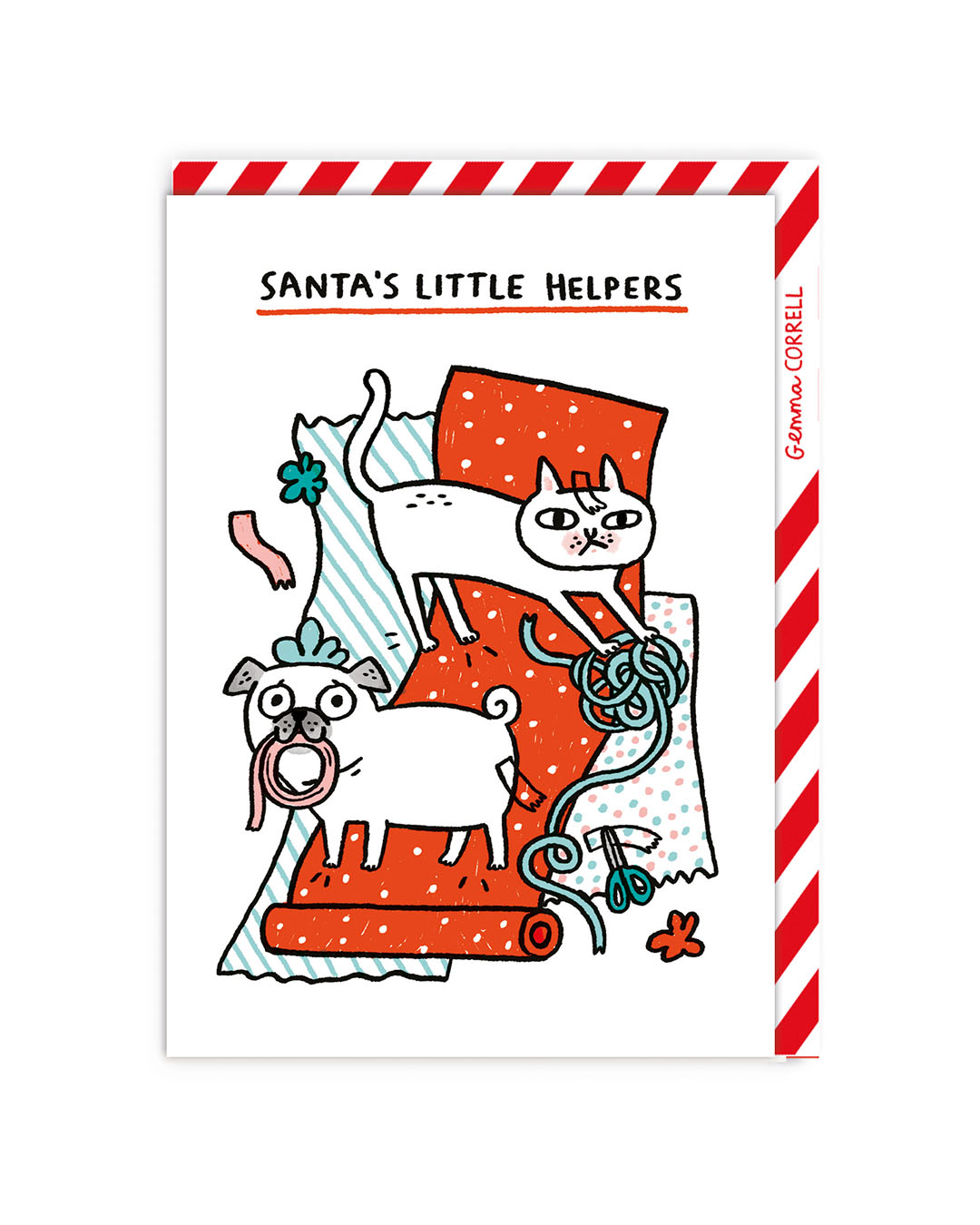 Santa’s Little Helpers Christmas Card