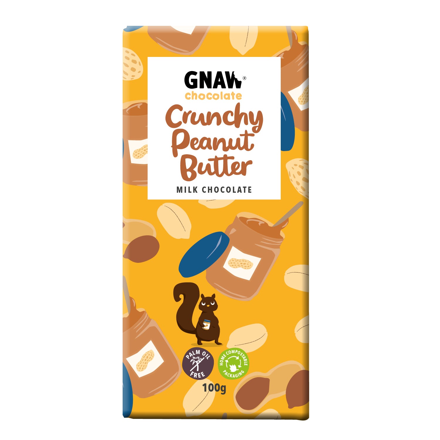 Crunchy Peanut Butter Milk Chocolate Bar