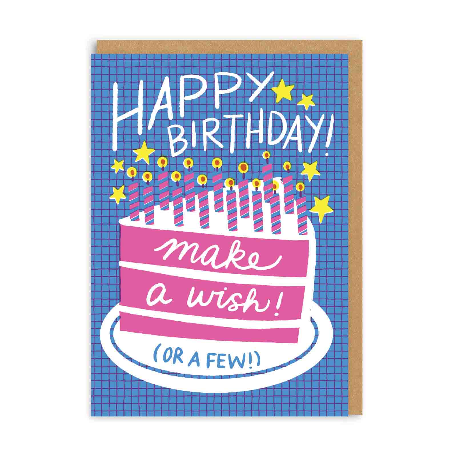 Make A Wish Birthday Card