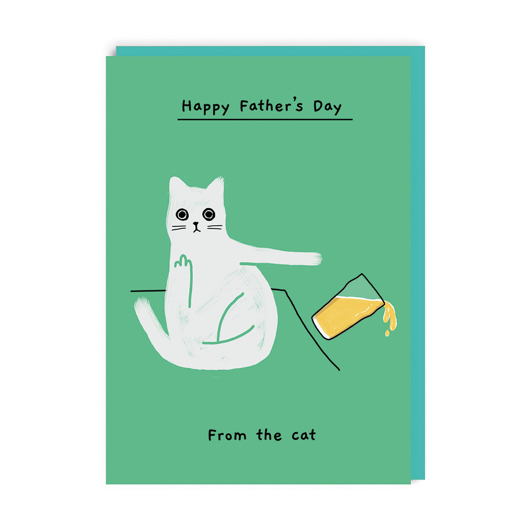 Happy Father’s Day From The Cat Card
