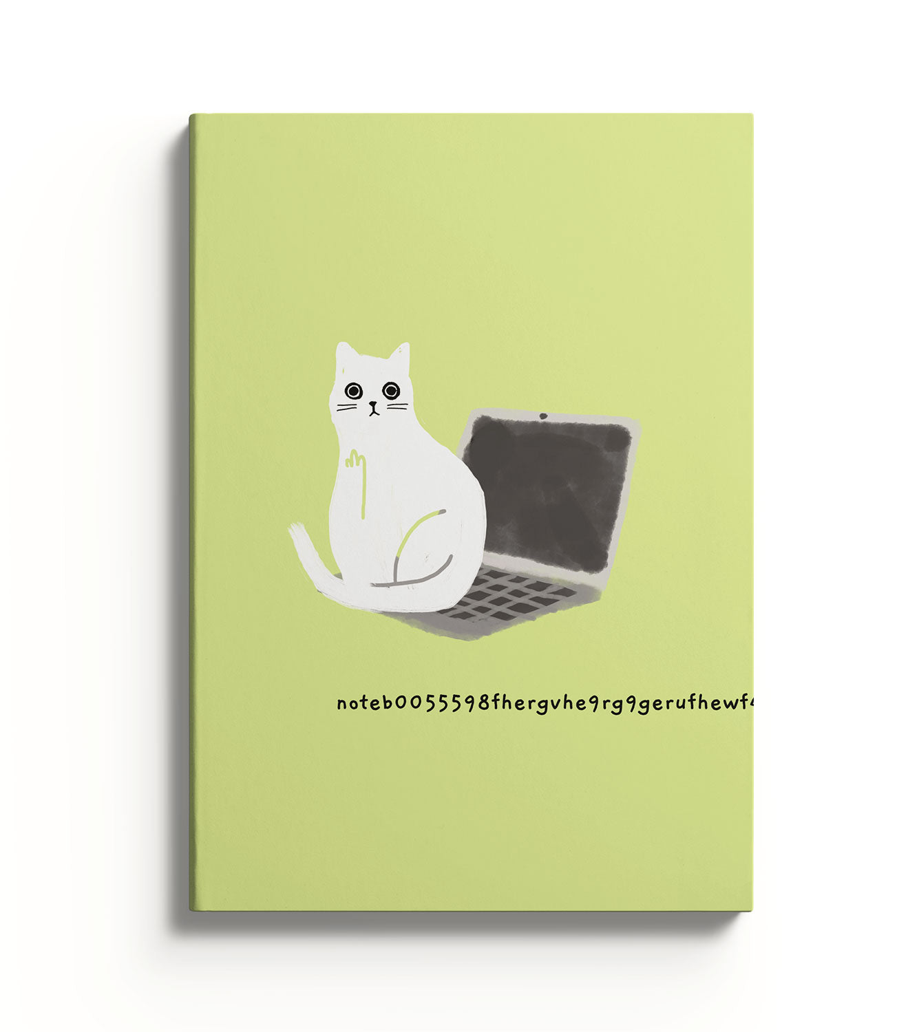 Laptop Cat Notebook